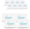 DR-HO’S Gel Pads Replacement Set, 2 Large Flex Tone Pairs and 4 Small Pad Pairs, Reusable Adhesive Compatible Pads for Electrotherapy Devices