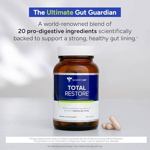 Gundry MD Bio Complete 3 and Total Restore 3 Packs Bundle