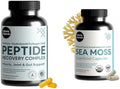 Atlantic Naturals Recovery & Daily Wellness Stack – Peptide Recovery Complex 90 Capsules + Organic Irish Sea Moss Capsules 120ct | Post-Workout Recovery & Daily Immune Support