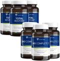Gundry MD Bio Complete 3 and Total Restore 3 Packs Bundle