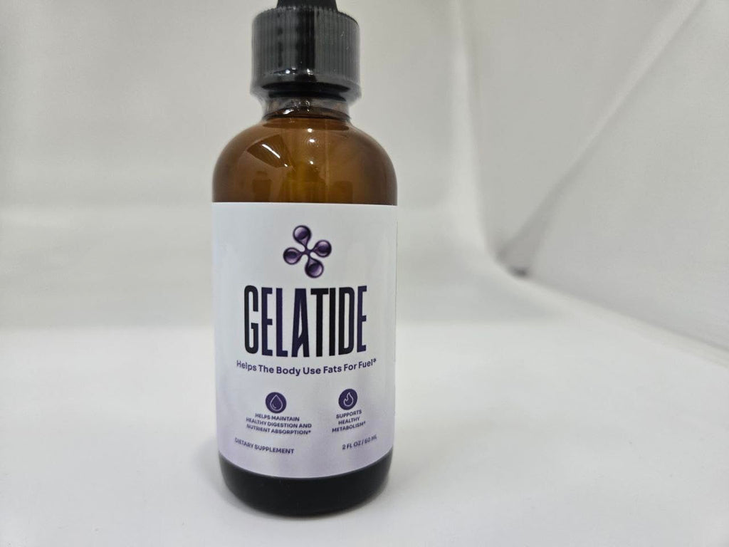 Gelatide Drops – Maca, Grape Seed & Chromium – 2 fl oz, 1 Month Supply | Also includes herbal blend with Maca, Grape Seed Extract & Chromium | Non-GMO, Stimulant-Free, Made in USA