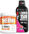 PROSUPPS Thermo Fat Burning Thermogenic Powder Molten Mango and 1500 L-Carnitine Berry - Weight Management and Pre Workout - Energy, Mood, Appetite Control