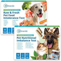 5Strands Raw & Fresh Pet Food Intolerance & Nutritional Imbalance Test, At Home Hair Analysis for Dogs & Cats, Identify Dietary Stressors & Nutrient Gaps, Results in 4 Days