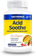 Enzymedica Acid Soothe Supplement for Women & Men - 30 Capsules