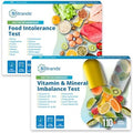 5Strands Food Intolerance & Vitamins & Minerals Imbalance Test, at Home Hair Analysis for Adults & Kids, Identify Digestive Stress & Nutrient Absorption Gaps, Results in 4 Days