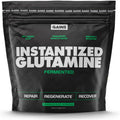 Gains in Bulk L-Glutamine, Gluten Free Glutamine Powder for Muscle Recovery and Growth, Post Workout Support, Amino Acid Supplement, Promotes Protein Synthesis, Non GMO, Unflavored, 30 Servings