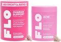 O Positiv FLO Blemish Breakup Bundle – Ovarian Support & Acne Capsules