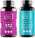 Happy Healthy Hippie Zen Again Cortisol Manager & Go with The Flow Hormone Balance