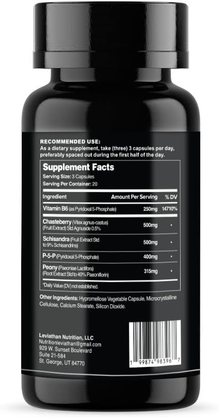 Leviathan Nutrition Prolactin Guard for Men & Women - 60 Capsules