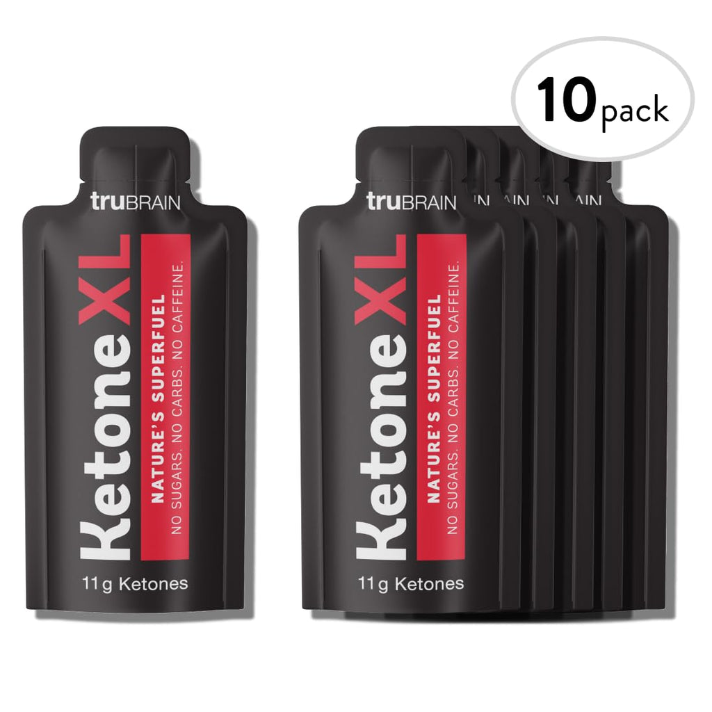 Ketone XL No Caffeine Exogenous Ketones Energy Shots – 10 Pack of Caffeine-Free Energy Drinks with 11g Ketones Per Shot – Sugar Free, Salt Free, Clean Ketone Energy (Lemonade)