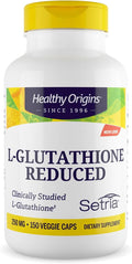Healthy Origins Setria L-Glutathione 250 mg, 150 Veggie Caps
