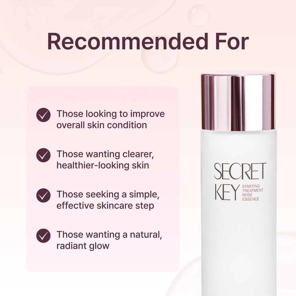 Starting Rose Galactomyces Essence Toner, Hydration & Glow (5.07 fl oz)