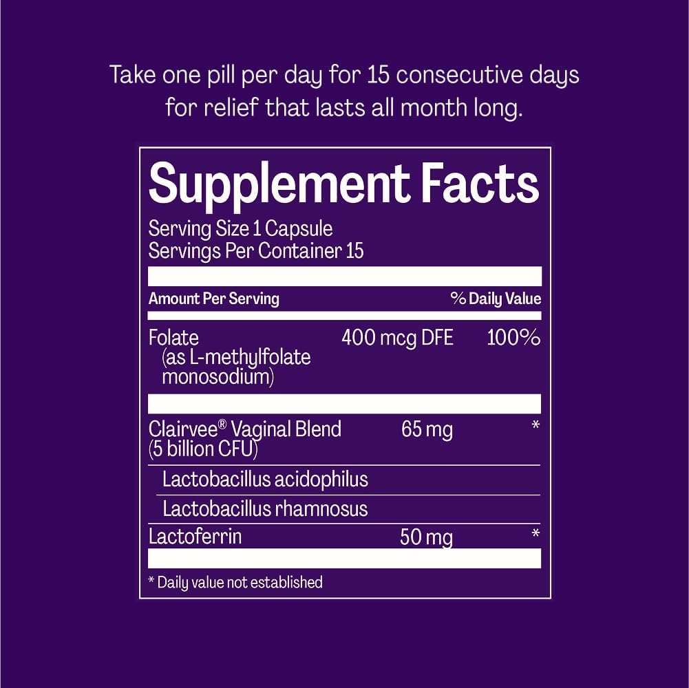 Bonafide Clairvee + Revaree – Hormone-Free, Drug-Free Relief from Odor, Vaginal Itching and Discharge + Vaginal Moisturizer with Hyaluronic Acid – 1 Month Supply