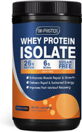 DRFOSTER Whey Protein Isolate Powder Unflavored, 26g Protein, 1.1 lbs | Grass Fed Whey Isolate, Muscle Recovery & Growth, Fitness Goal, Post-Workout, Sugar Free, Keto Friendly, Non-GMO, Low Calorie