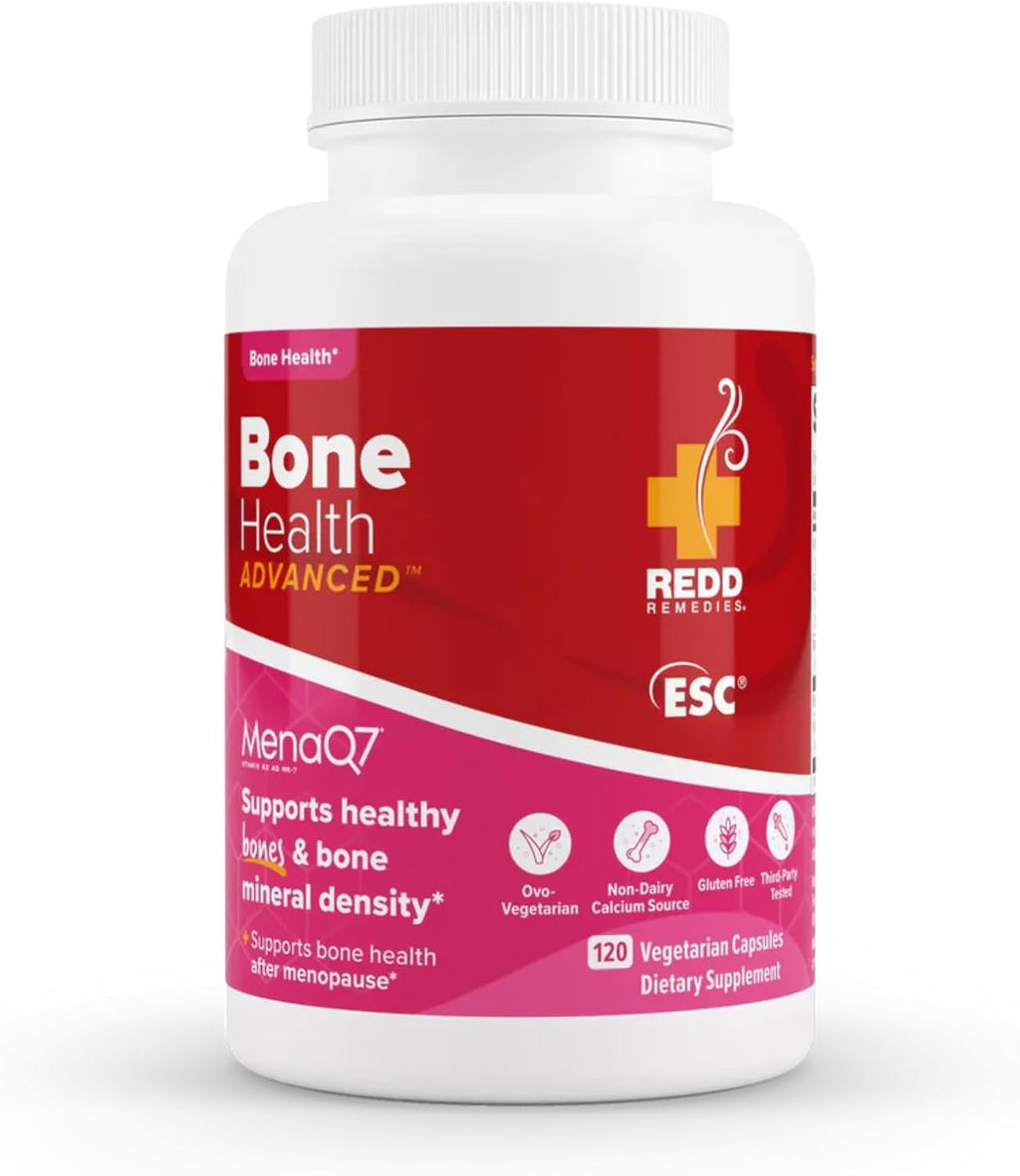 Redd Remedies Bone Health Advanced, 120 Capsules, and Joint Health Original, 90 Capsules