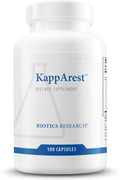BIOTICS RESEARCH KappArest™ Turmeric Capsules Supplement - Curcuma Curcumin, Boswellia, Propolis, Ginger, 1150mg/Svg, Supporting Ease, Comfort & Non-Swelling, Antioxidant High Absorption 180 Capsules