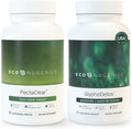 EcoNugenics Detox Supplement Bundle for Men & Women – 60 PectaClear Capsules for a Heavy Metal Cleanse + 60 GlyphoDetox Capsules for a Pesticide & Agricultural Toxin Cleanse
