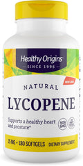 Healthy Origins Lycopene 15 mg, Natural Tomato, 180 Softgels