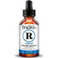 TruSkin Retinol Serum for Face with Hyaluronic Acid & Cica, 1 fl oz | Gentle overnight retinoid serum with Vitamin E helps visibly smooth fine lines, refines skin texture for renewed-looking skin