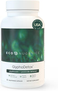 EcoNugenics GlyphoDetox Supplement – Detox Cleanse to Safely Remove Glyphosate Pesticides & Agricultural Toxins, Support the Gut & Thyroid –Includes Glycine, Kelp, Citrus Pectin, Alginate– 60 Capsules