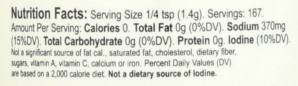 Redmond Organic Seasoning (Real Salt)