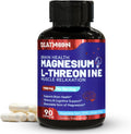 Magnesium L-Threonine, High Absorption Magnesium Supplement,90 Capsules | 1900mg Magnesium Threonine,Gluten Free,Vegan Capsules, 30 Day Supply