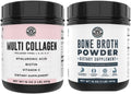Left Coast Performance Pure Bone Broth and Multi Collagen Powder for Joint, Hair, Skin, and Nails Support