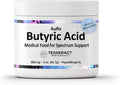 AuRx Autism Spectrum Medical Food Powder to Support Gut Health, Stabilized Butyric Acid Supplement in a Palatable-Tasting Powder for ASD Children, Hypoallergenic, 2 Ounces