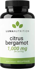 Luma Nutrition Citrus Bergamot 1000mg Supplement - 60 Capsules