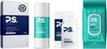 PS Allstar Bundle - 12-Pack of XL Thin Latex Condoms for Men, Afterparty Oversized Adult Flushable Wipes, Organic Personal Lubricant, and All Natural Testosterone Booster