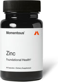 Momentous Zinc Picolinate 15 mg - Immunity & Hormone Support - Bioavailable Zinc Supplement - Promotes Joint Health & Lean Muscle Mass - NSF Certified for Sport - GMO-Free & Gluten-Free - 60 Servings