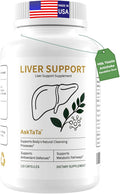 Liver Health Support Supplement, 5 Natural Herbal Blend for Daily Liver Care, 120 Capsules