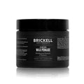 Brickell Men's Products Flexible Hold Wax Pomade for Men, Irritation Free, Natural Shine Hair Styling Product, With Shea Butter, Vitamin E, and Rosemary, 2 Ounce, Scented