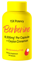 BioImmune Berberine Supplement Synergistically Enhanced Potency, Ceylon Cinnamon for Enhanced Absorption & Synergistic Effects for Healthy Levels