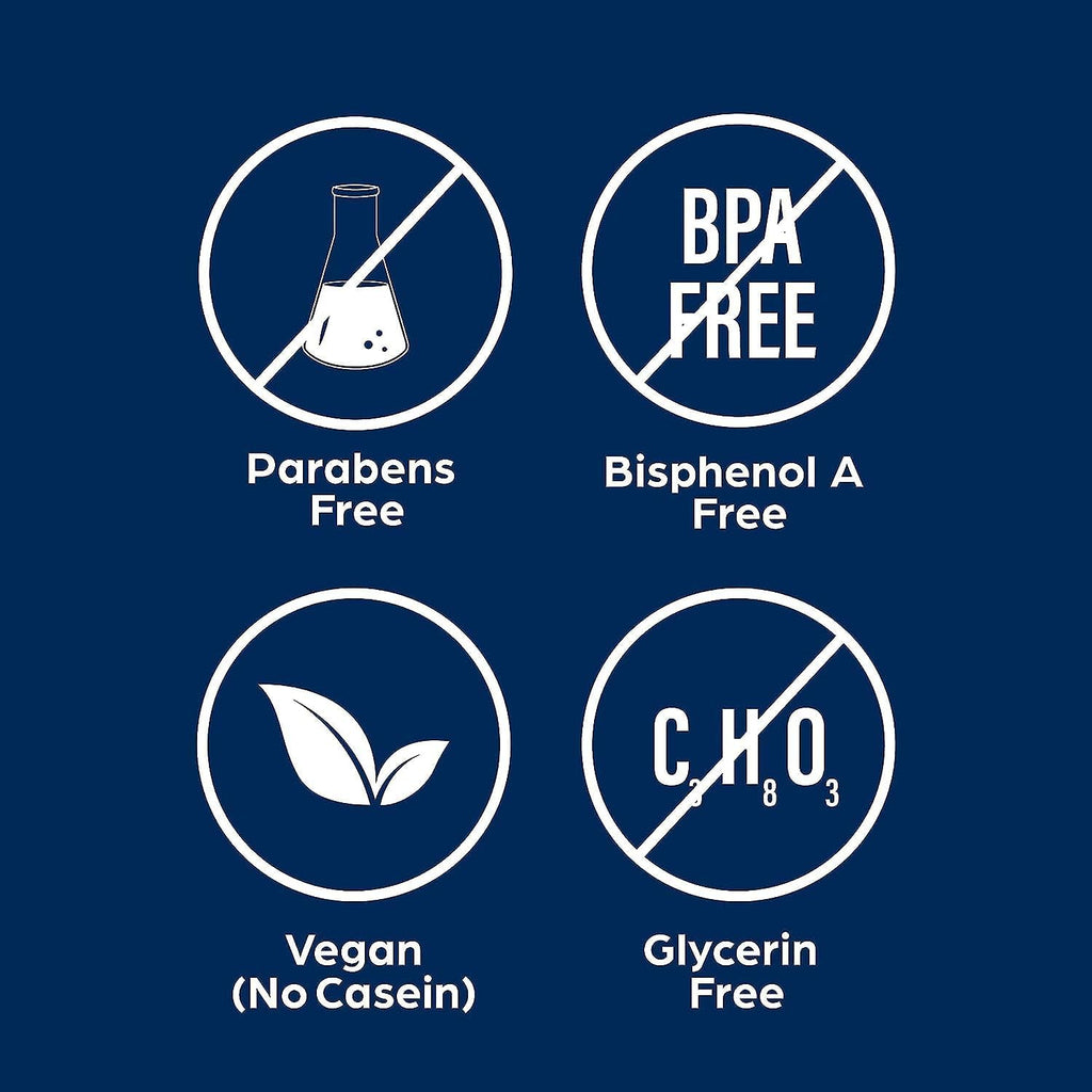 PS Condoms Exceptionally Thin Latex Condoms, Clean & Odorless, 12 Pack | Individually tested, 0.045 mm natural rubber, 40% thinner, lubricated, vegan, and free of PFAS, gluten, glycerin and parabens