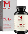 Mdrive Tribulus Terrestris 45% Saponins - Supplement for Men's Health, Promotes Virility, Supports Testosterone Levels, 60 Capsules, Gluten-Free Non-GMO