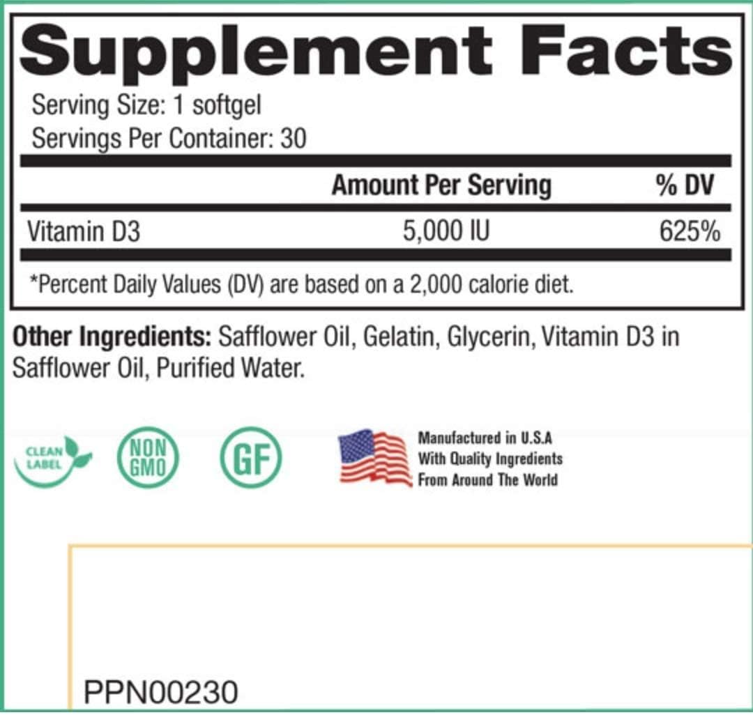 Peak Pure & Natural Cardio Platinum & Peak D3