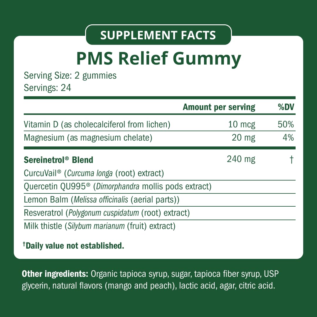 Semaine PMS Relief for Women, Period Cramp Relief, Period Cramps, Menstrual Cramps, PMS Support Supplement for Women, Bloating and Mood, Boswellia and Curcumin, 40 Capsules
