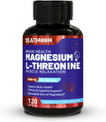 Magnesium L-Threonine 1900mg, High Absorption, 120 Vegan Capsules | Magnesium L Threonine Supplement Promotes Relaxation & Wellness, Non-GMO, Gluten Free for Men & Women