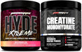 PROSUPPS Hyde Xtreme Hard-Hitting Energy Pre-Workout, Watermelon, and Creatine 300 Bundle
