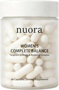 Nuora Gut Ritual Capsules for Women's Gut Health, Gut Biofilm Probiotic Ritual with Berberine, Promotes Metabolism and Gut Balance, Vegan, Non-GMO, 60 Capsules