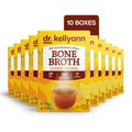 Dr. Kellyann 21-Day Bone Broth Bundle - 10 Boxes Classic Chicken Flavor Bone Broth Powder Packets (70 servings)
