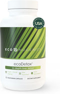 EcoNugenics ecoDetox Supplement for Liver Detox & Total Body Cleanse – Helps Enhance Digestive Health & Energy – Formulation w/Milk Thistle, Vitamin B12, Magnesium & More – 90 Capsules