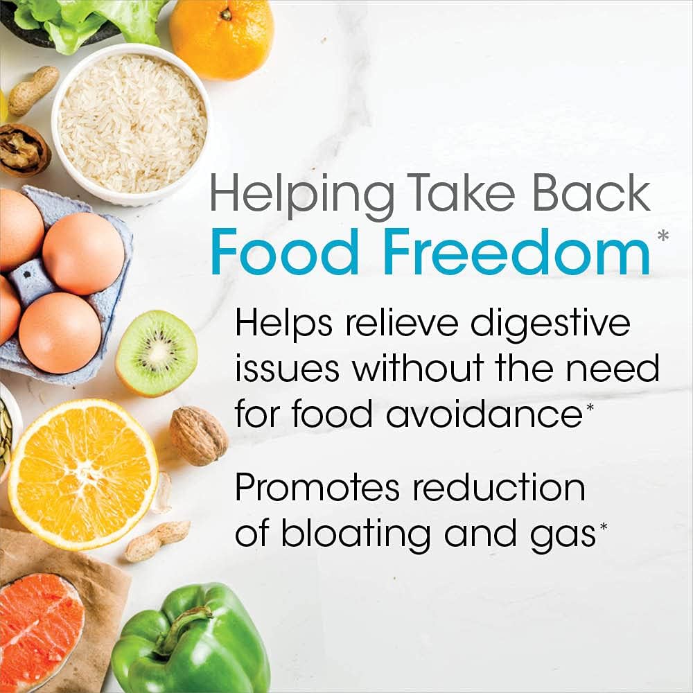 Silver Fern Bloat & Gas Relief Digestive Enzyme Blend 1 Bottle 30 Servings | FODMAP & Bloating Digestion Supplement with Tolerase L, Pectinase & More (1 Bottle)