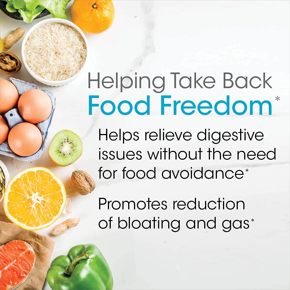 Silver Fern Bloat & Gas Relief Digestive Enzyme Blend 1 Bottle 30 Servings | FODMAP & Bloating Digestion Supplement with Tolerase L, Pectinase & More (1 Bottle)