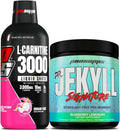 ProSupps L-Carnitine 3000 Stimulant Free Liquid Shots (31 Servings, Dragon Fruit) and Mr. Hyde Signature Series Pre-Workout Energy Powdered Drink (30 Servings, Blueberry Lemonade) Bundle