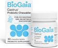 BioGaia Gastrus L reuteri Probiotic | 35 Years of Clinical Gut Research | L reuteri 6475 + 17938 Probiotics | Ease Gut Discomfort, Gas & Bloating | Promotes a Healthy Gut & Microbiome | 30 Chewables