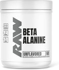 RAW Beta Alanine Powder, Unflavored (60 Servings) - Pre-Workout Powder for Men & Women - Beta Alanine Supplement for Workout Endurance - Preworkout Beta Alanine Powder for Reduced Muscular Fatigue