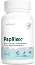 Dietary Supplement Tablets by Papillex - All Natural Immune Support - Immunity Defense - Best Immune System Booster - Organic 60 Capsules Bottle (Single Bottle)