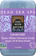 One With Nature Dead Sea Mineral Soap, Lemon Sage, 7-Ounces (Pack of 6)
